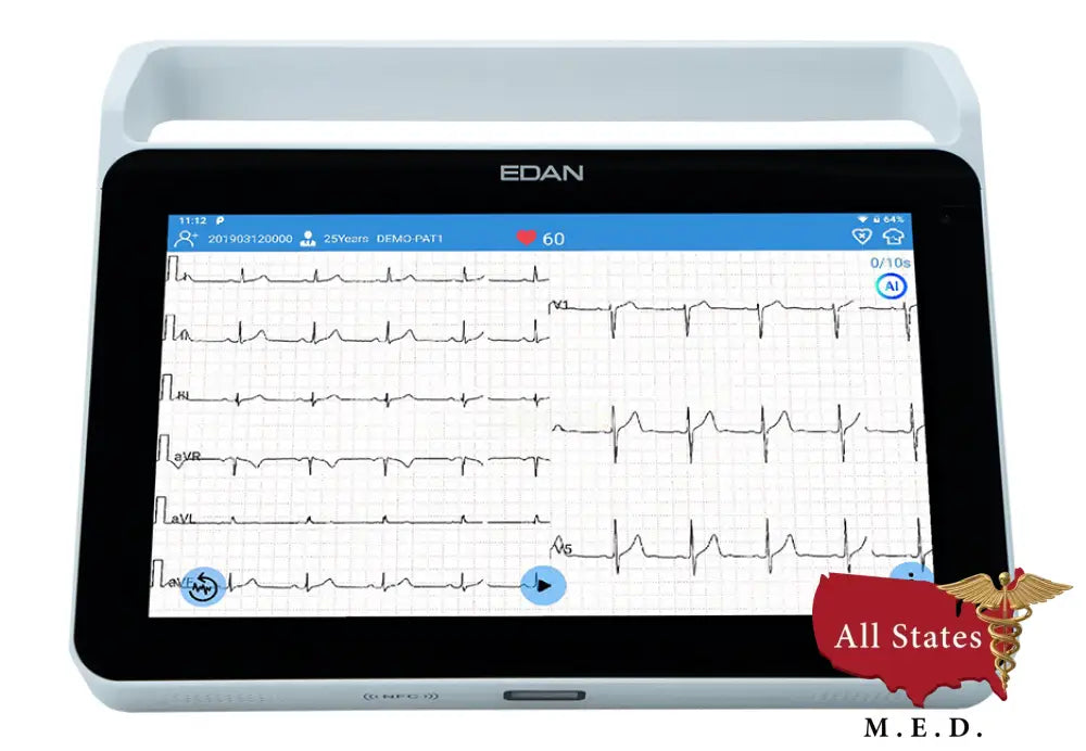 Edan ISE Tablet Based ECG Machine