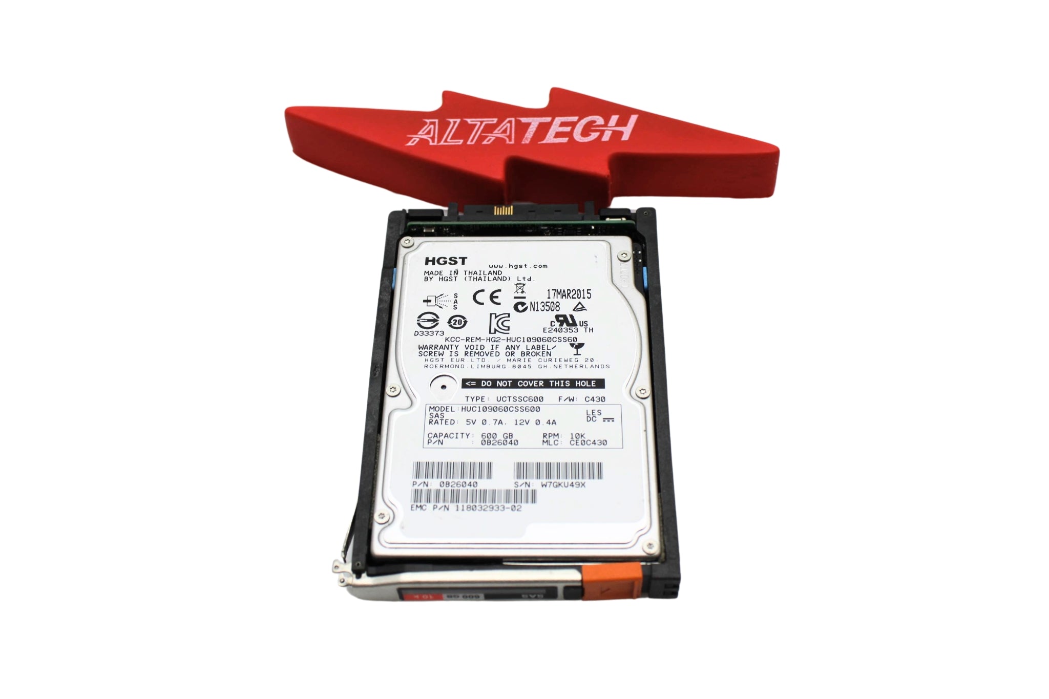 EMC 005050285 600GB 10K SAS 2.5 6G EMC VNX V4