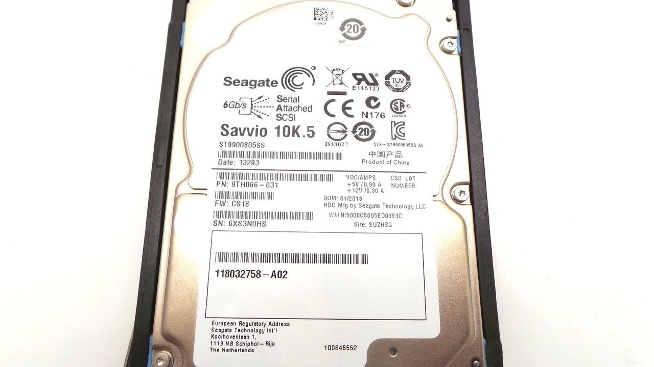 EMC 005050350 900GB 10K SAS 2.5" 6G