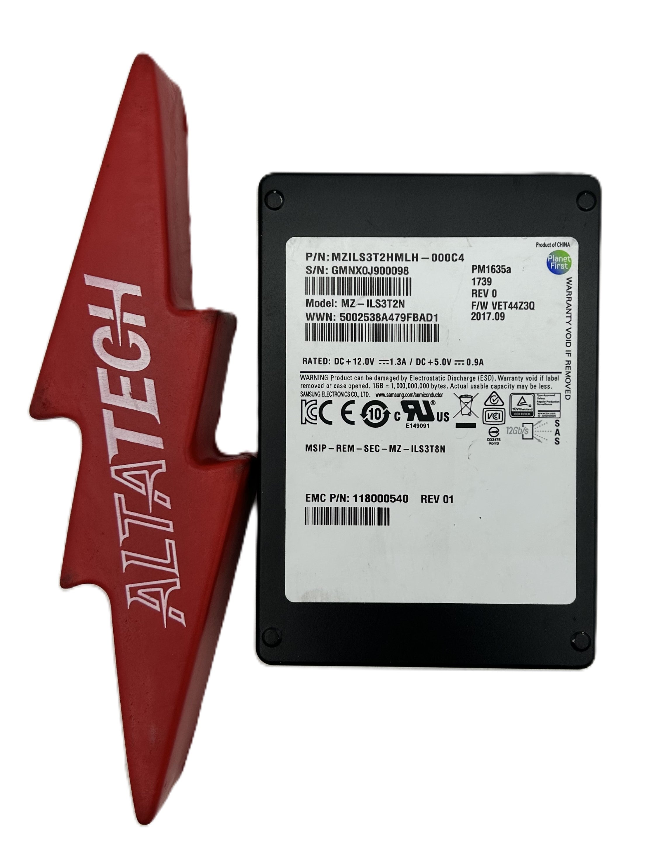 EMC 005052320 3.2TB SSD SAS 2.5 12G H500/H600