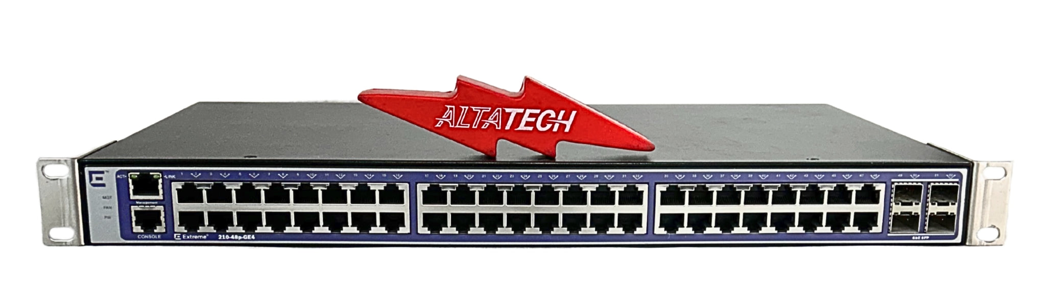 Extreme Networks 210-48P-GE4 48 Port PoE+ Managed Gigabit Switch for E
