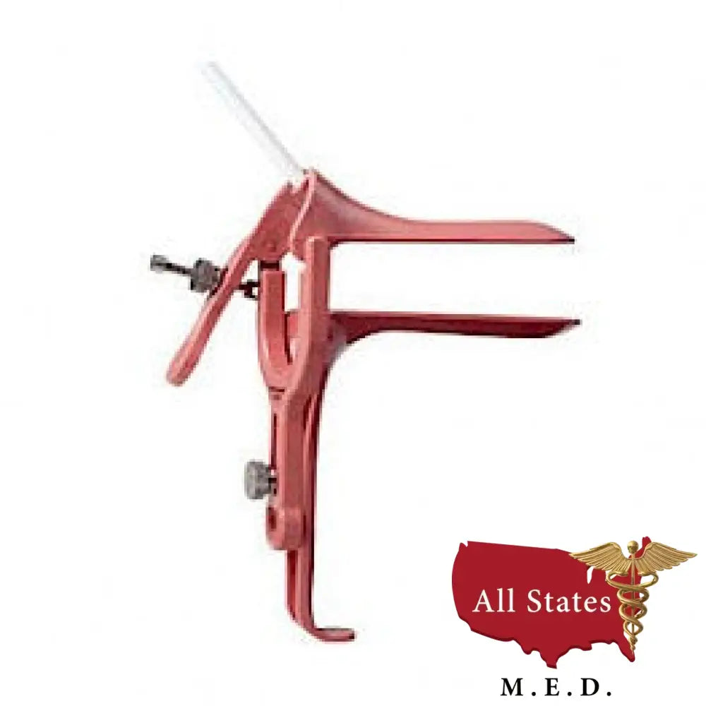 F205 LEEP Graves Speculum – Medium (11.3cm x 3.3cm, 3cm View) with Smoke Tube Guide