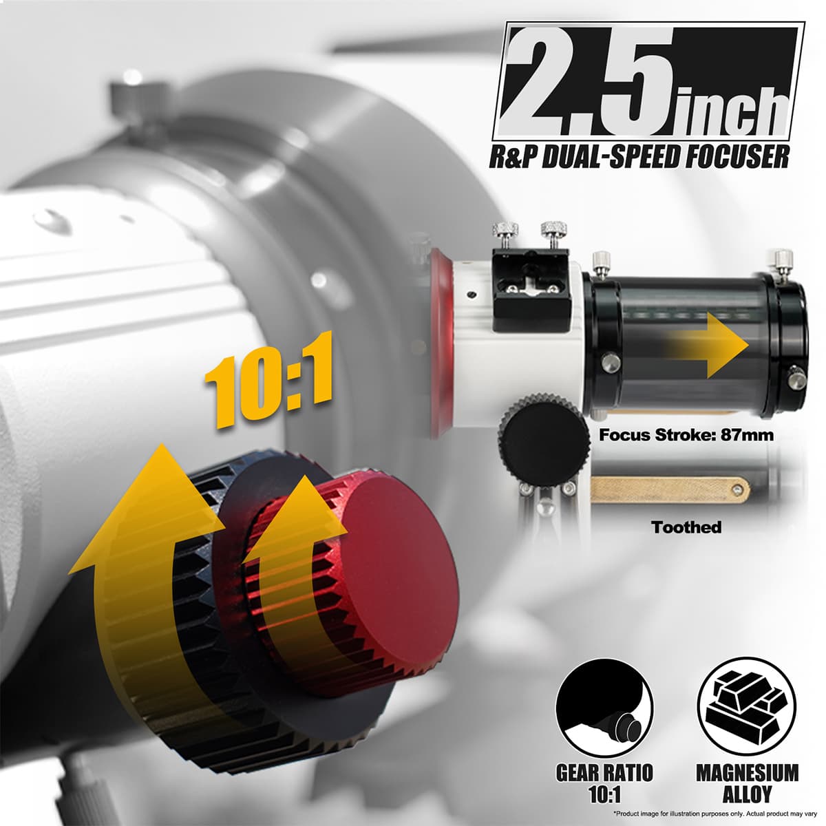 APO Refractor Telescope for Deep-Sky Photography SV550 122 | Svbony