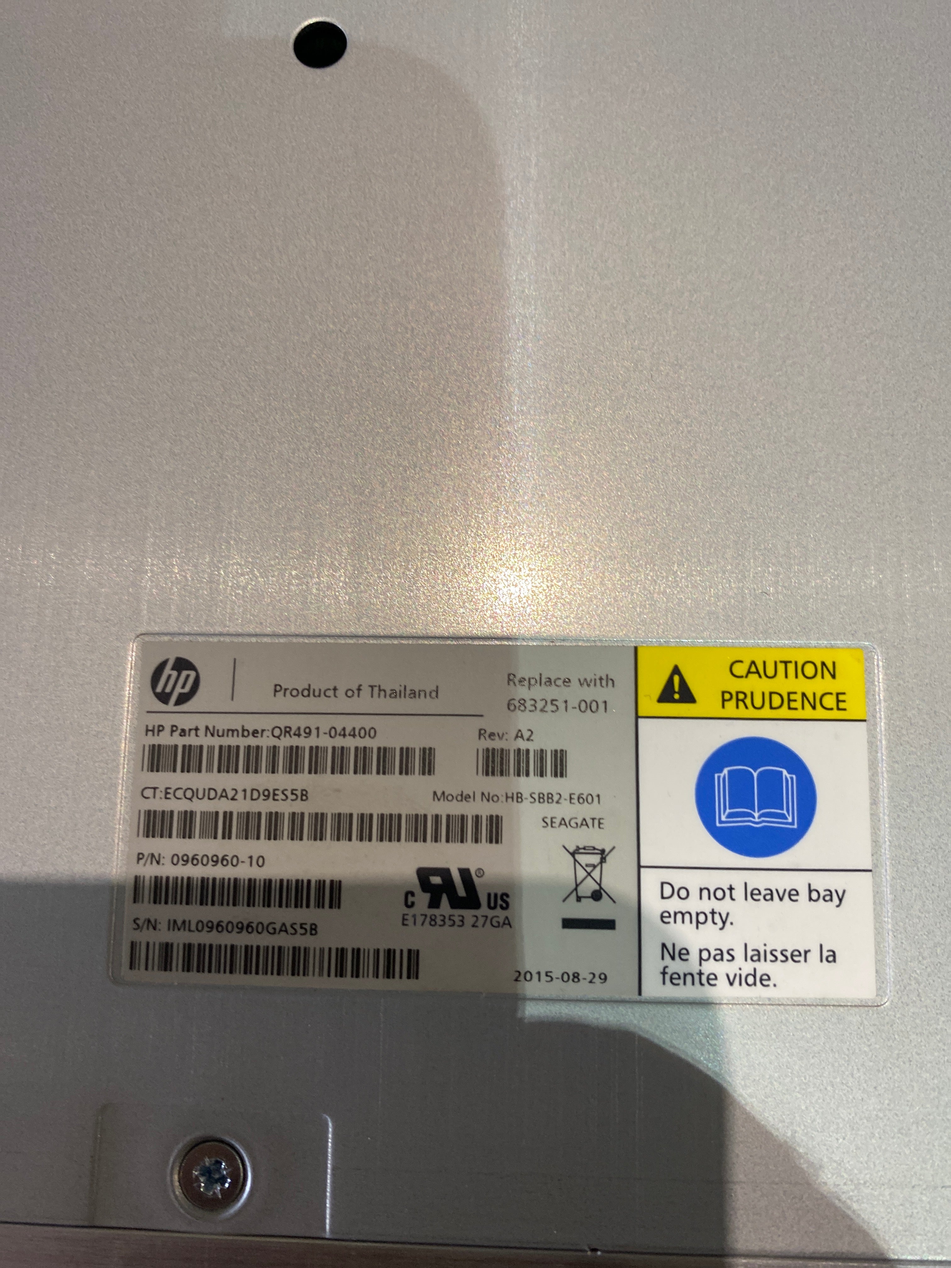 HP QR491-04400 - I/O SAS Module for 3PAR StoreServ 7000 | Alo Tech Solutions