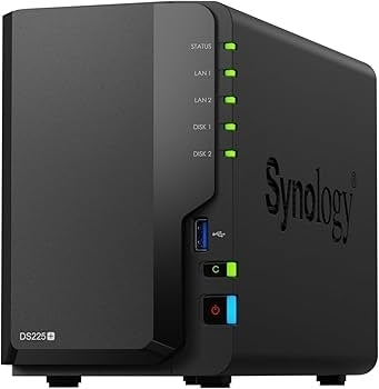 Synology 2-Bay DiskStation DS225+ (Diskless)