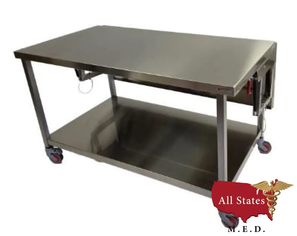 Folding Two-Tier Table