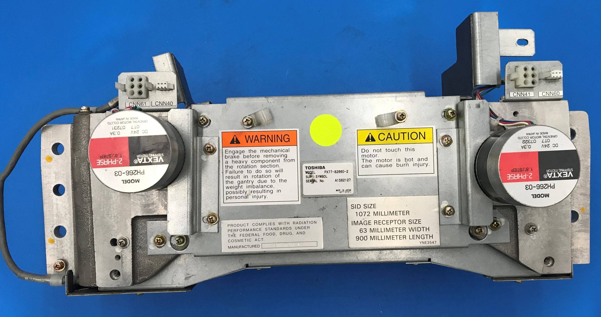 Gantry Collimator Slit Optix Pulse Motor Assembly (PX77-82660-2 Toshiba