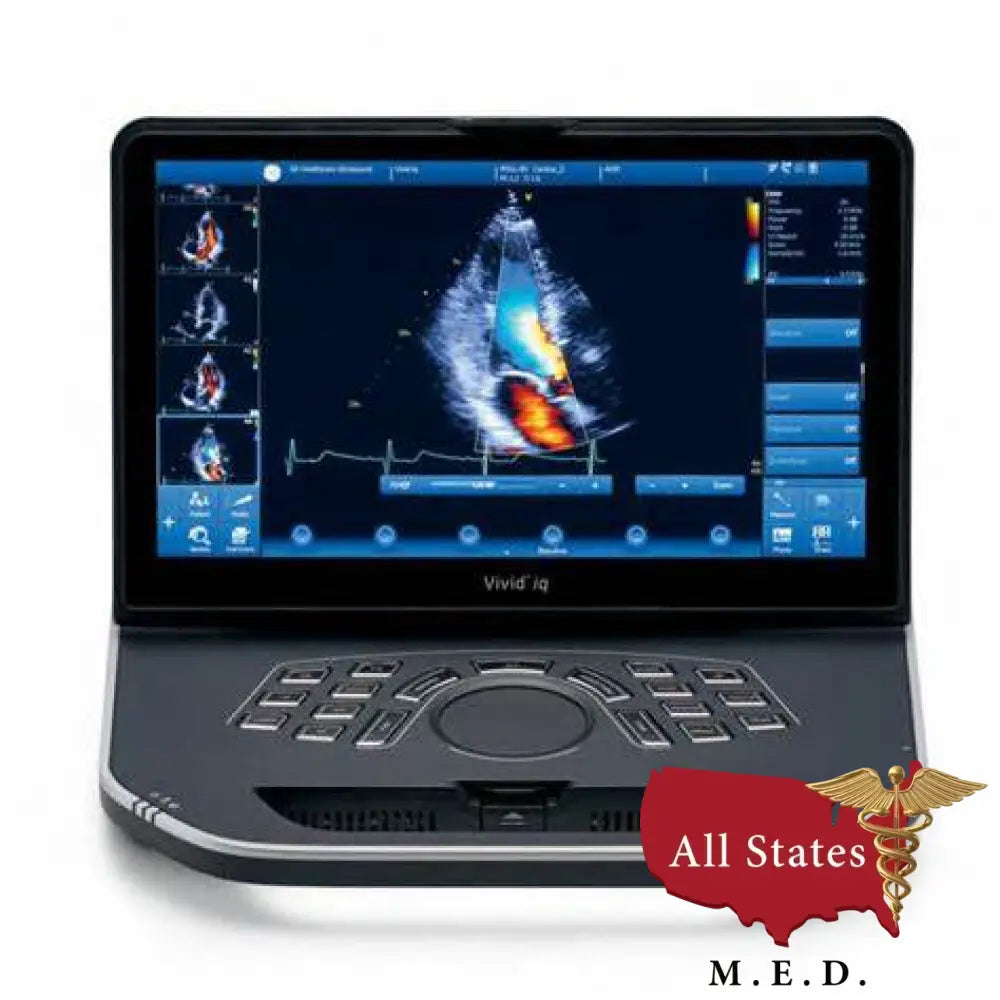 GE Vivid IQ Ultra Edition v206 Portable Ultrasound