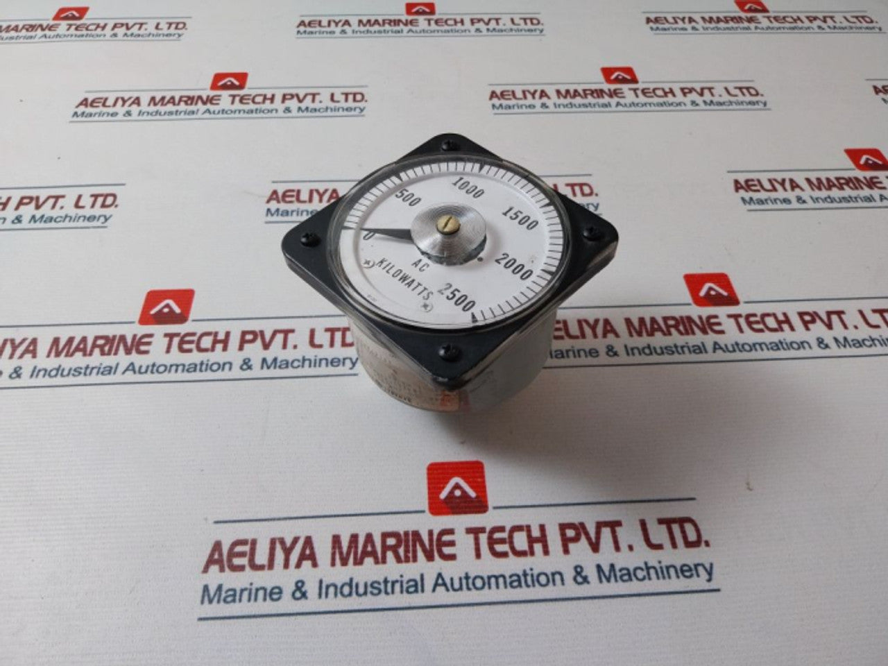 General Electric Db40 Dc Ammeter 0-2500 Ac Kilowatts