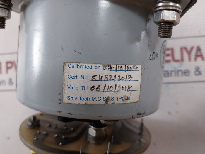 General Electric DB40 DC Ammeter, 1mA, 0-100% AC Ground Amps