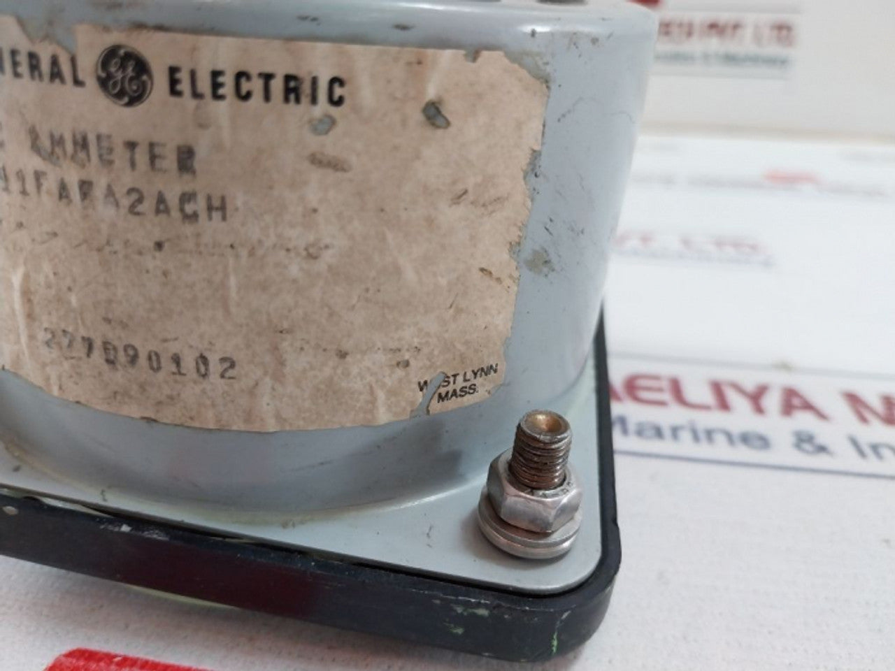 General Electric DB40 DC Ammeter Industrial Grade Precision Current Measurement Device