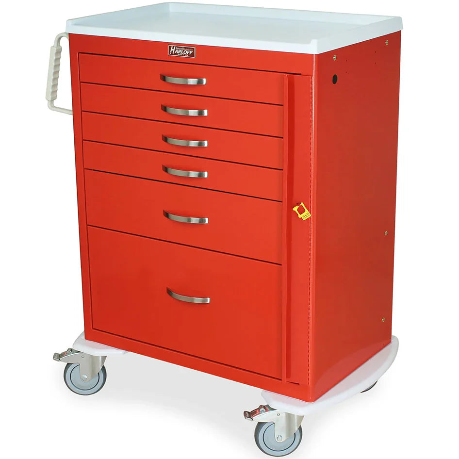 Harloff MDS3030B16 M-Series Tall Emergency Crash Cart