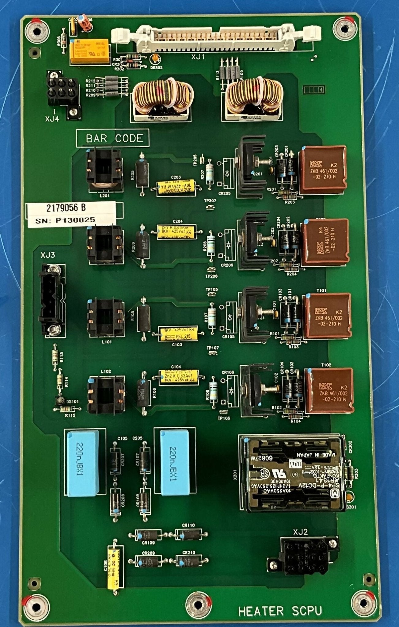Heater SCPU Board (2179056-B) GE