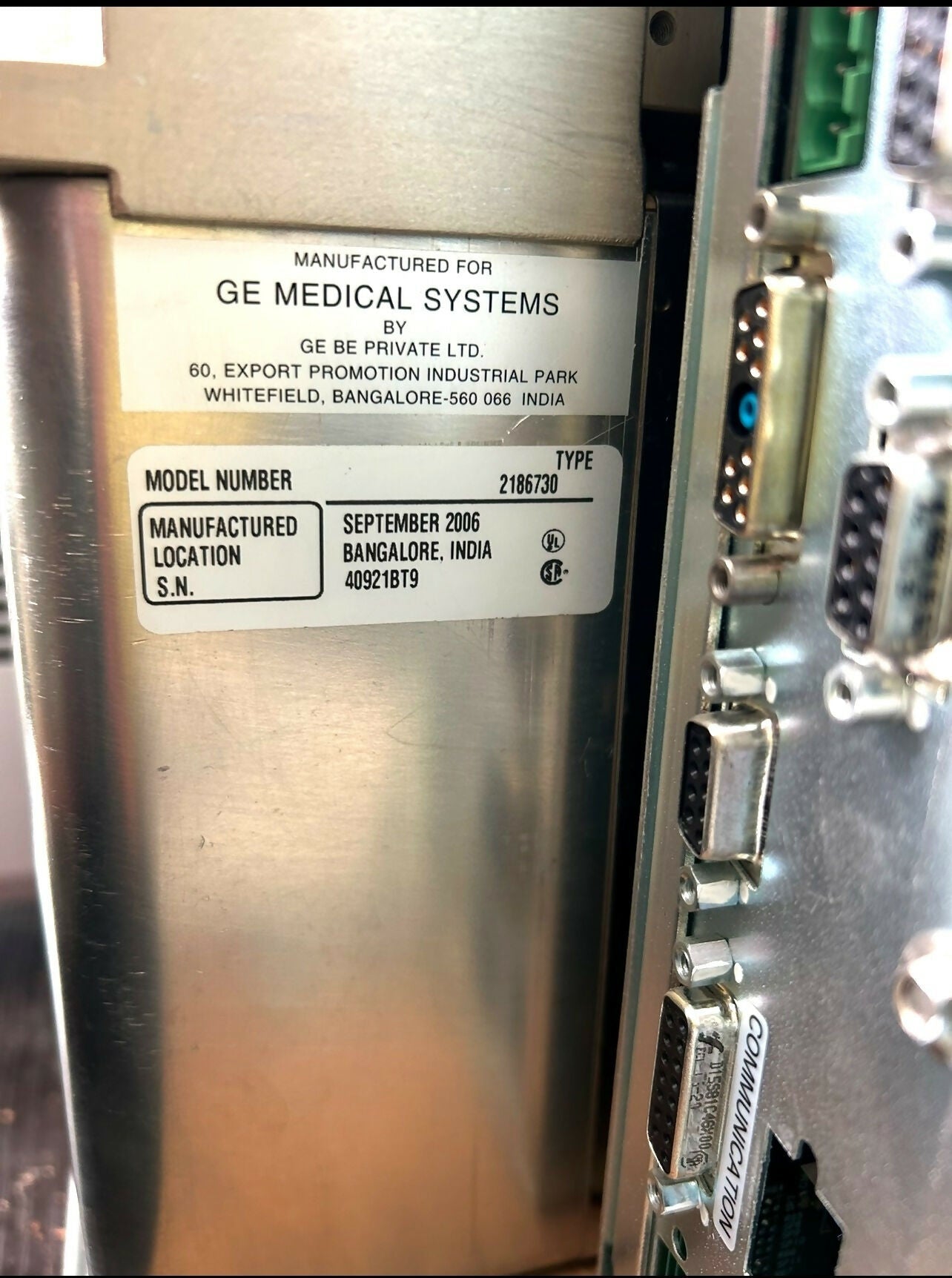 HIGH VOLTAGE JEDI TANK (2186730/2374870 GE