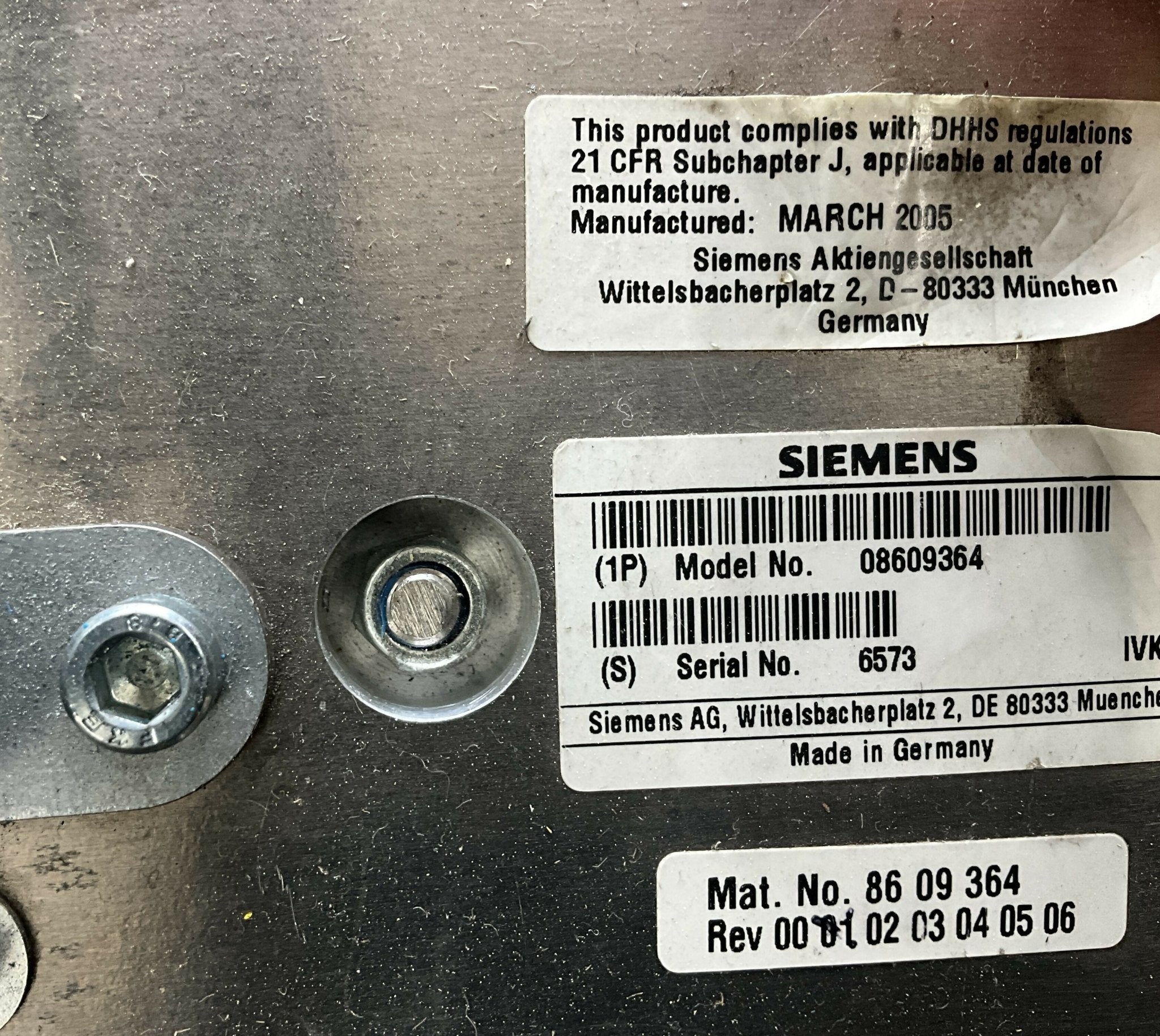 HIGH VOLTAGE TANK (08609364/8609364 SIEMENS