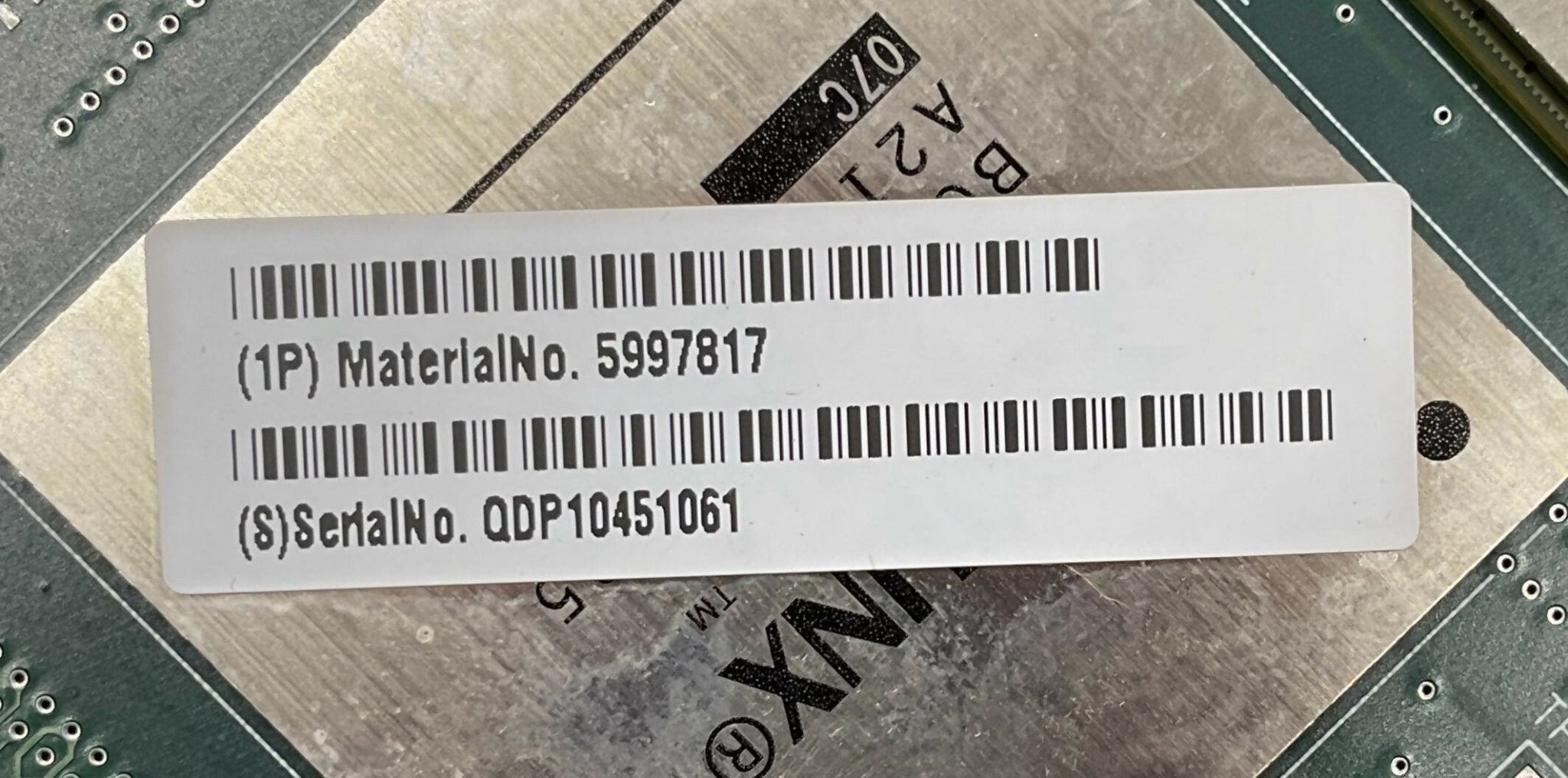 HOST PCA QUAD DSP1 BSR BOARD (5997817 SIEMENS