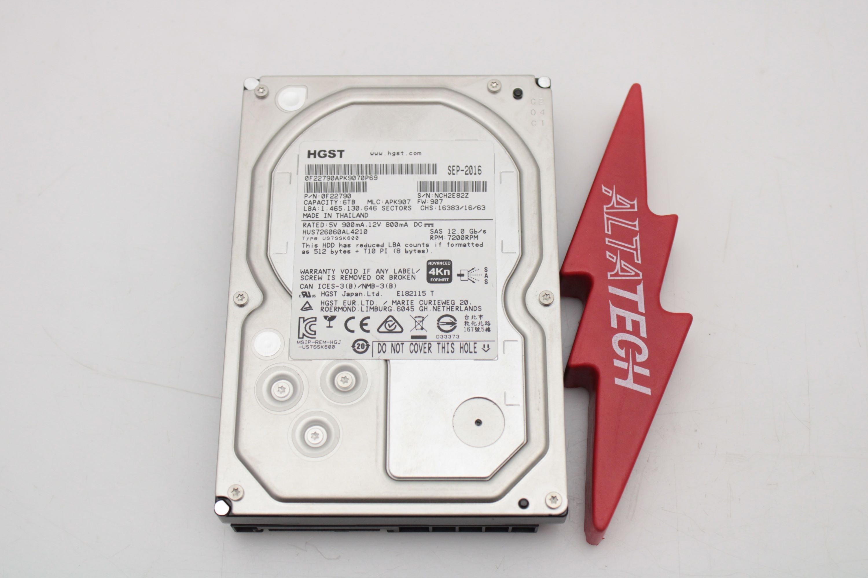 HP 0F22790 6TB 7.2K SAS 3.5 12G NIMBLE CS700