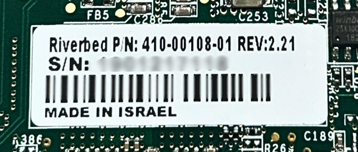 HP 410-00108-01 Riverbed Quad Port Network Adapter