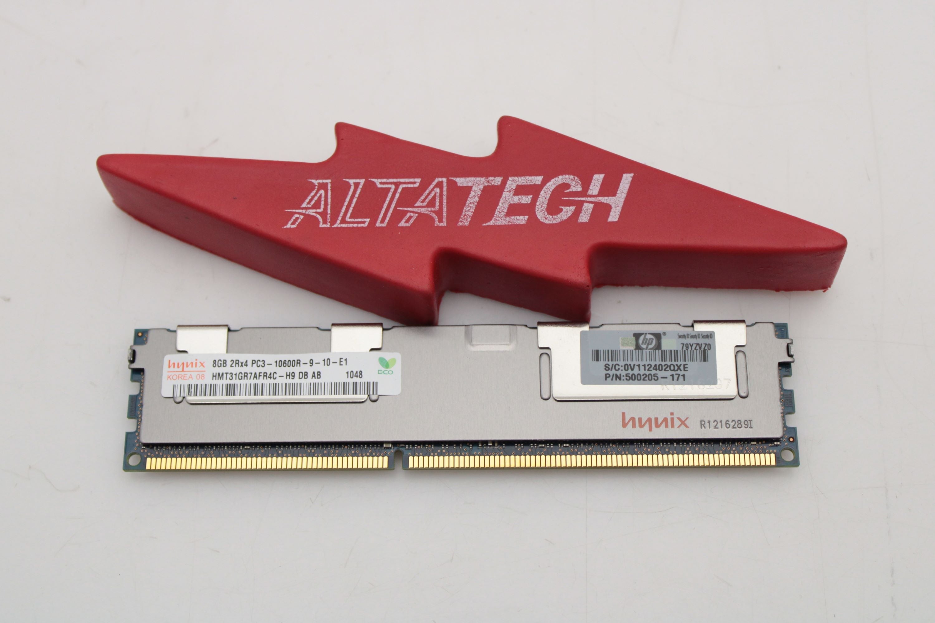 HP 500205-171_x4 8GB PC3-10600R DDR3-1333 2RX4 ECC x4