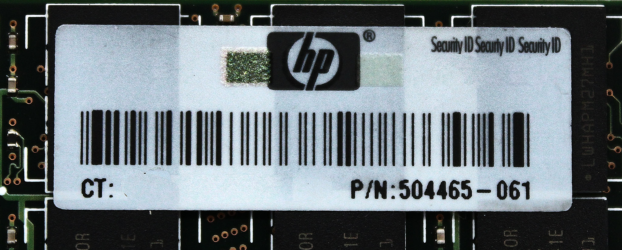 HP 504465-061 4GB 2RX4 PC2-6400P LP DIMM