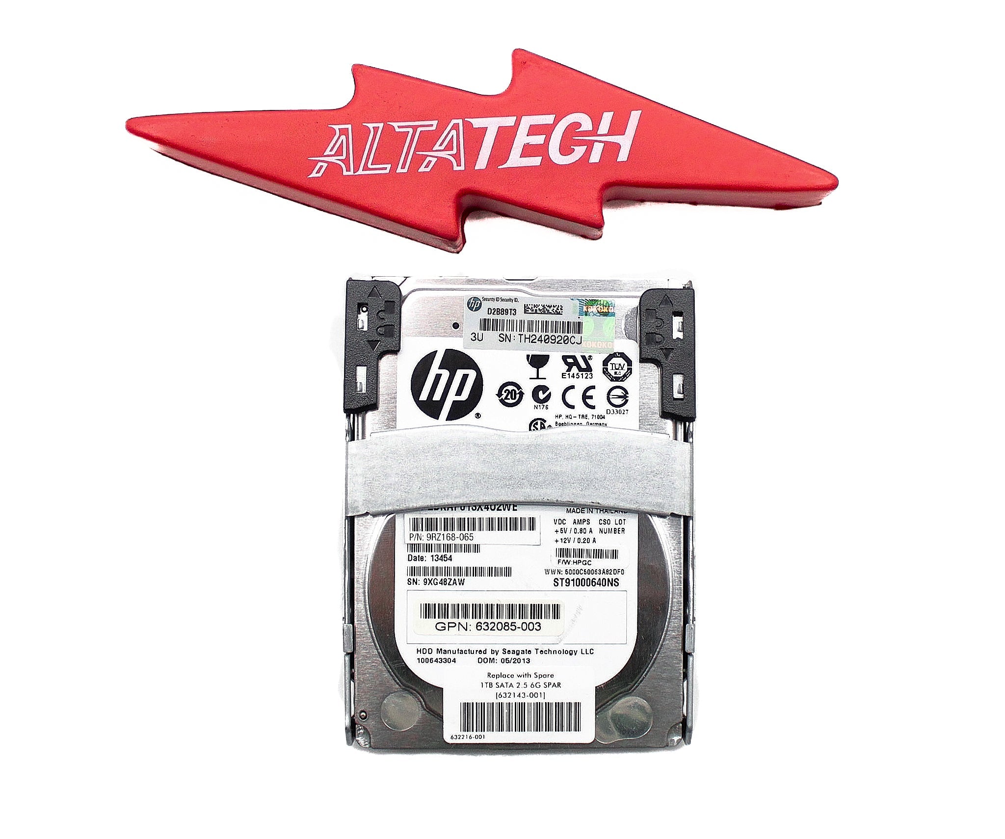 HP 632143-001 1TB 7.2K 6G SFF QR SATA HDD