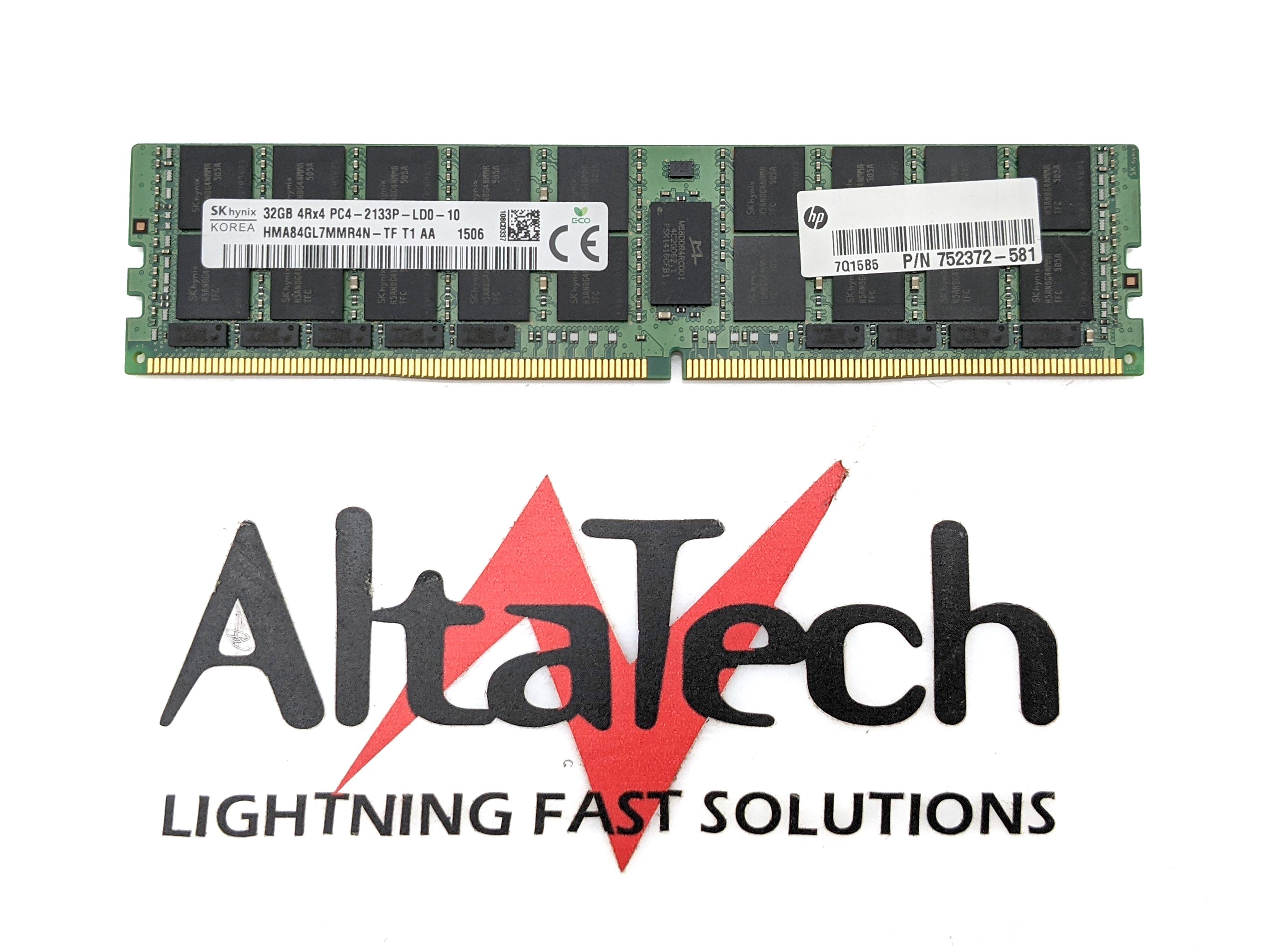 HP 752372-581 32GB PC4-17000LR 4Rx4 ECC
