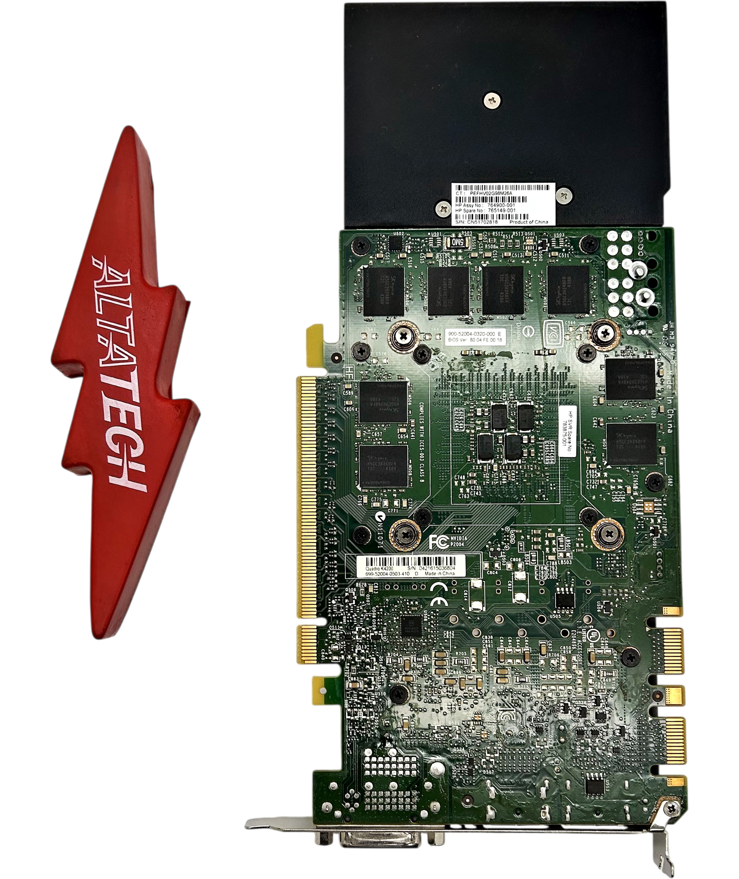HP 765149-001 NVIDIA QUADRO K4200 4GB KEPLER GPU