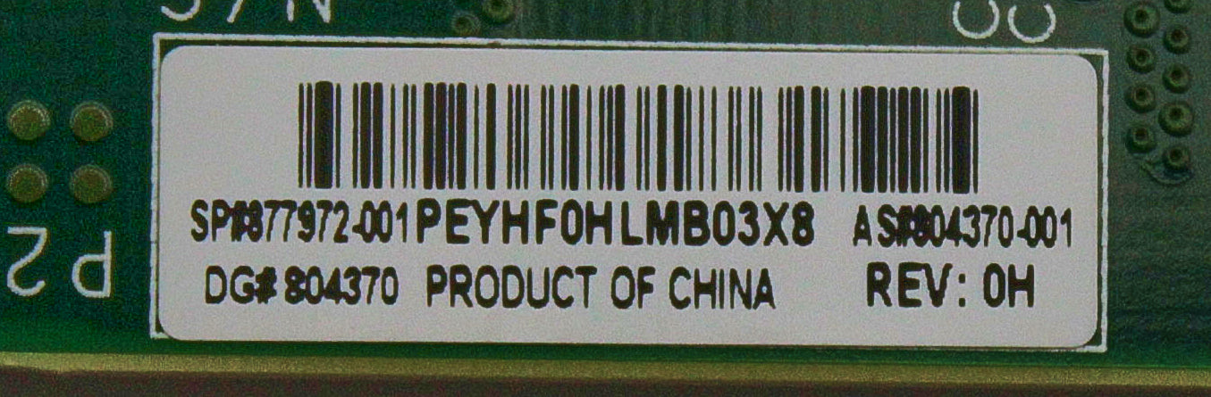 HP 804370-001 Smart Array P204I-B SR GEN10 Controller