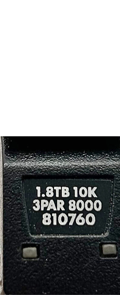 HP 810760-001 3PAR STORESERV 8000 1.8TB SAS Hard Disk Drive 2.5 Inch