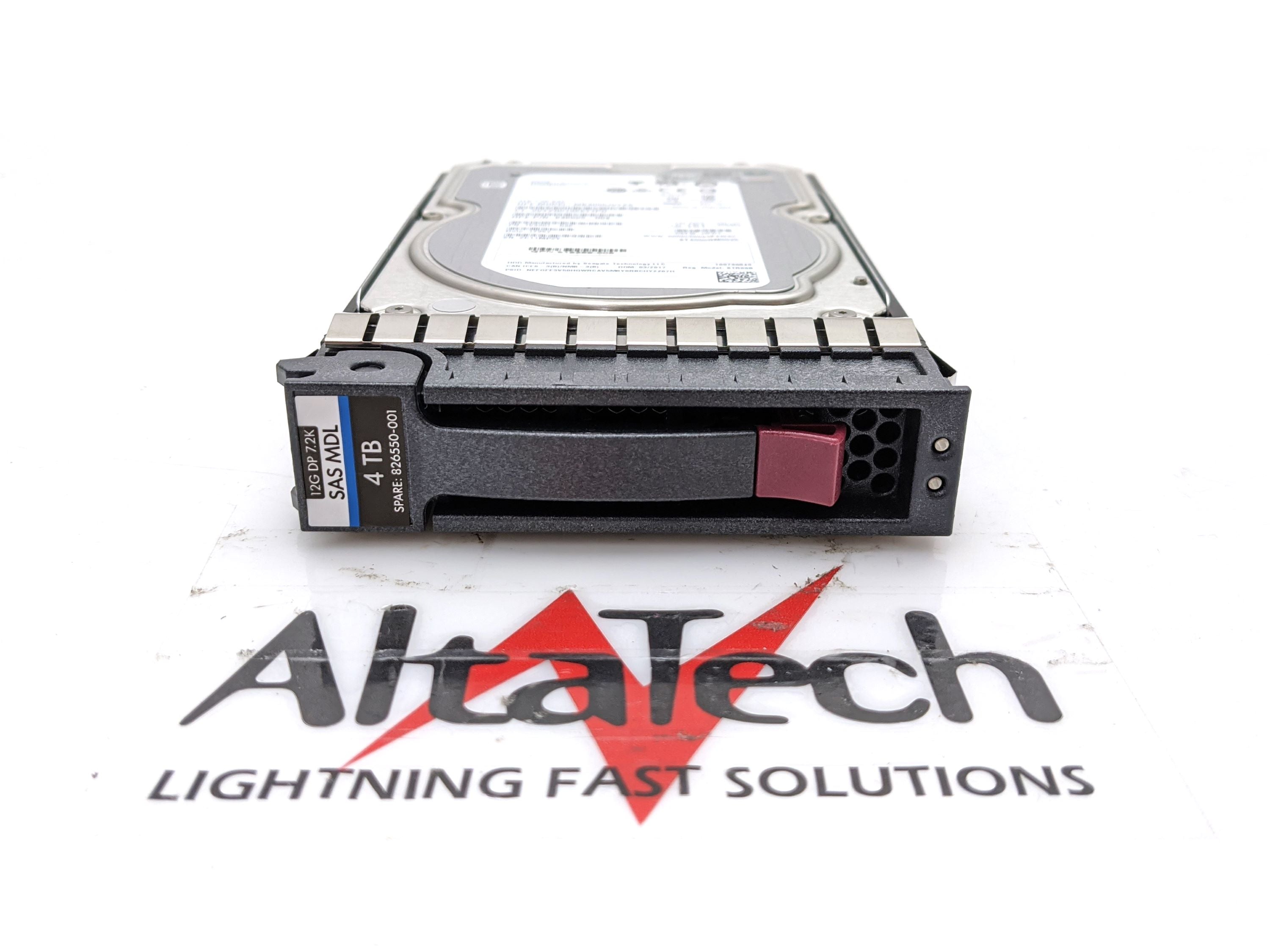 HP 826550-001 4TB LFF Midline SAS Hard Disk Drive