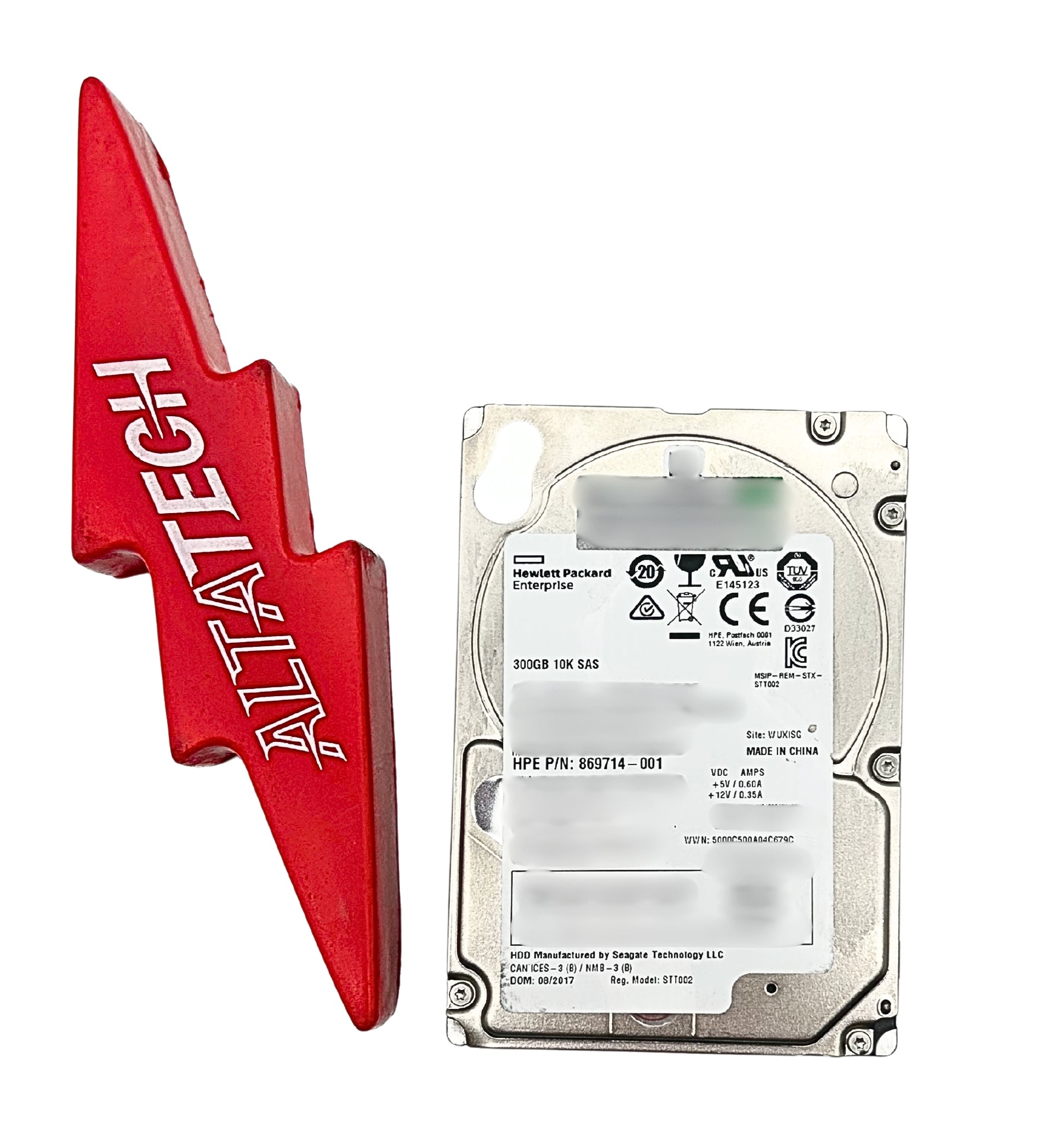 HP 869714-001 300GB 12G 10K SC SFF SAS Hard Disk Drive 2.5 Inch