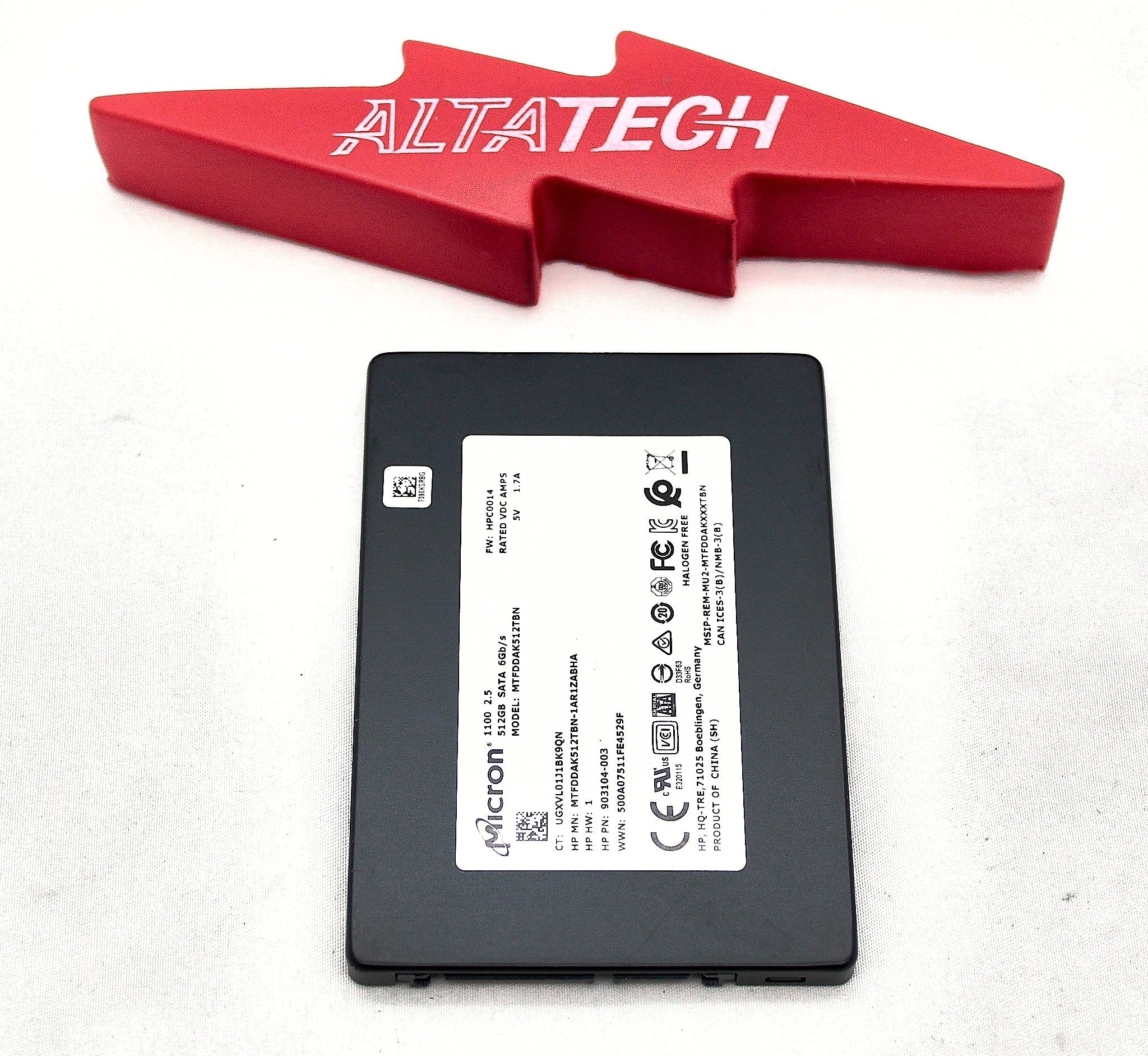 HP 903104-001 512GB SSD 2.5 SATA 6G Micron 1100