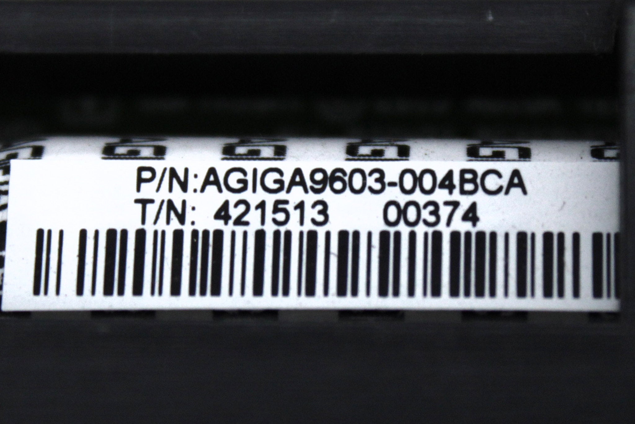 HP AGIGA9603-004BCA Controller NVRAM Battery Module