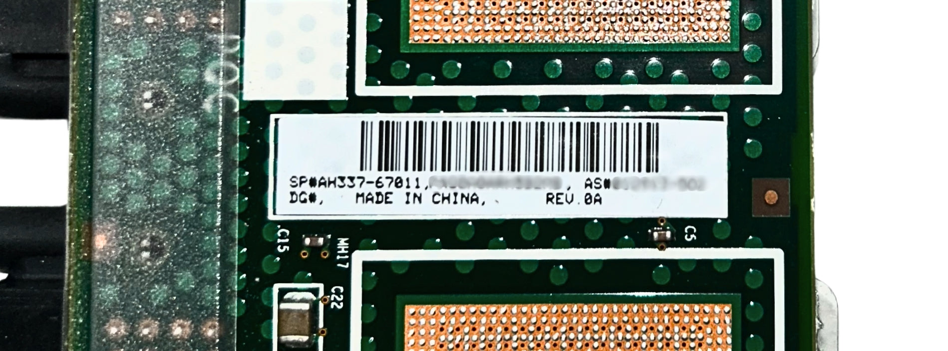 HP AH337-67011 Superdome power supply backplane