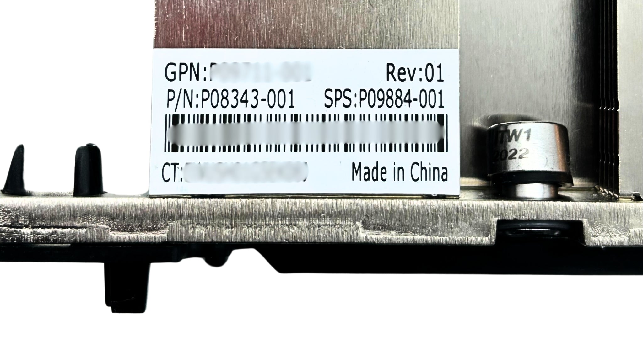 HP P09884-001 Apollo 4200 G10 Heatsink