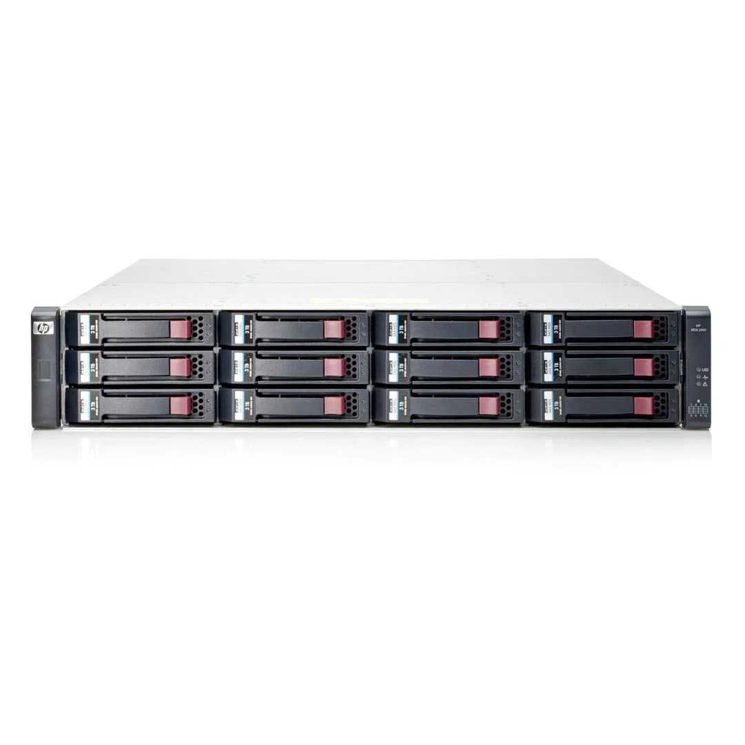 HPE MSA 2040 ES SFF Dual Controller San W/4 400GB Flash Bundle/S-Buy | P9H24SB