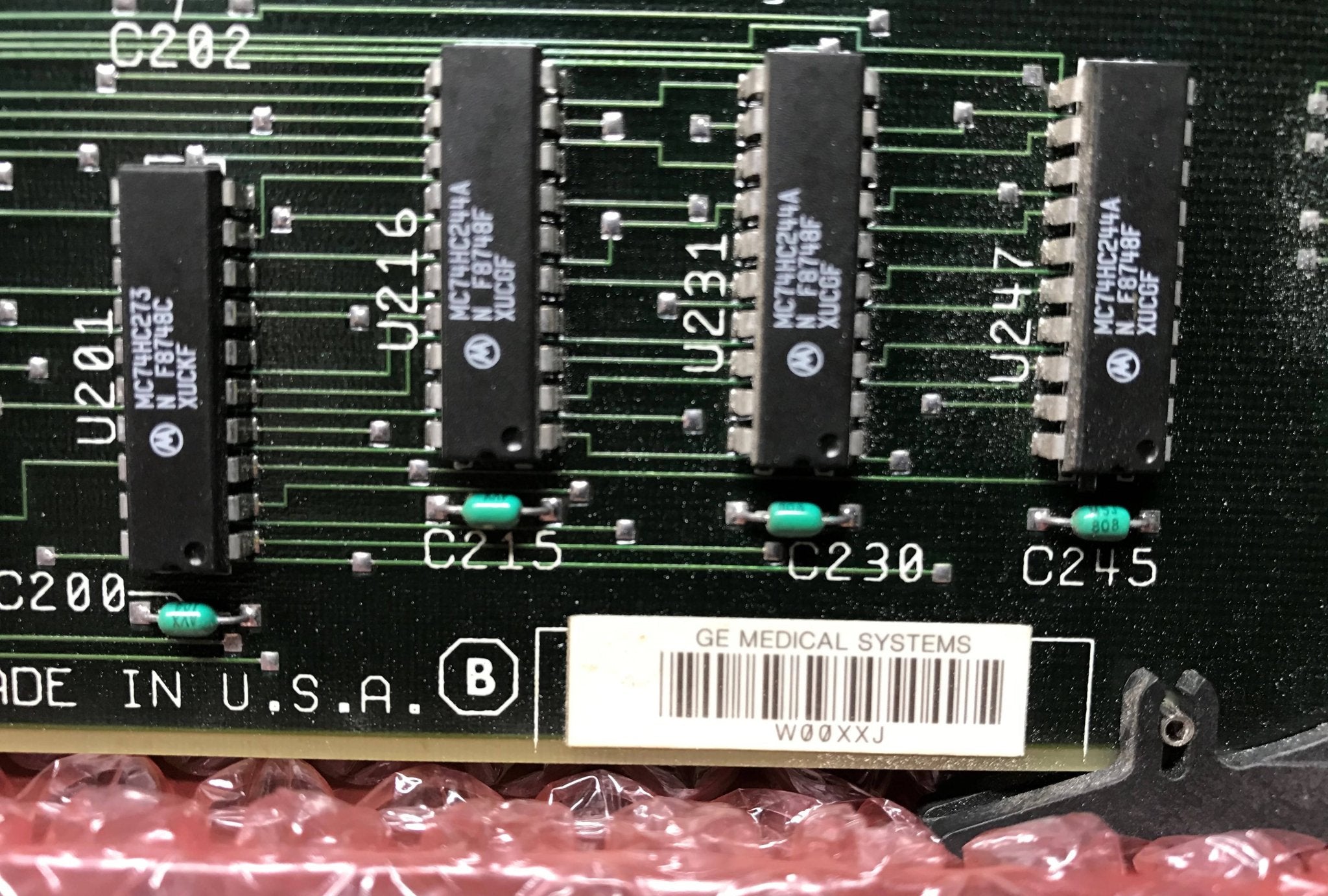 Hub/Floppy X Board ( 46-232010 G1-D GE Advantx