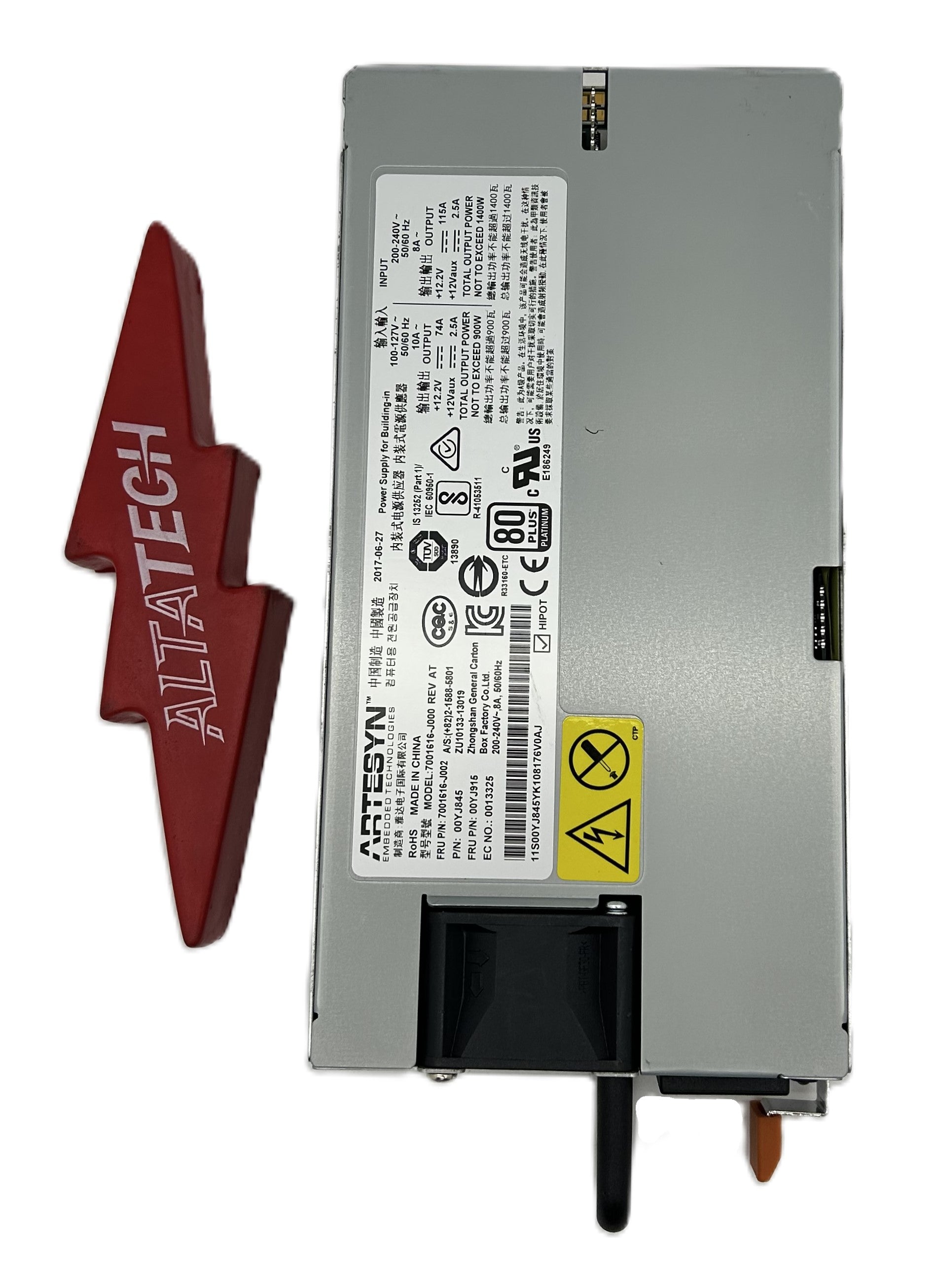 IBM 00YJ915 1400W PSU X3850 X6