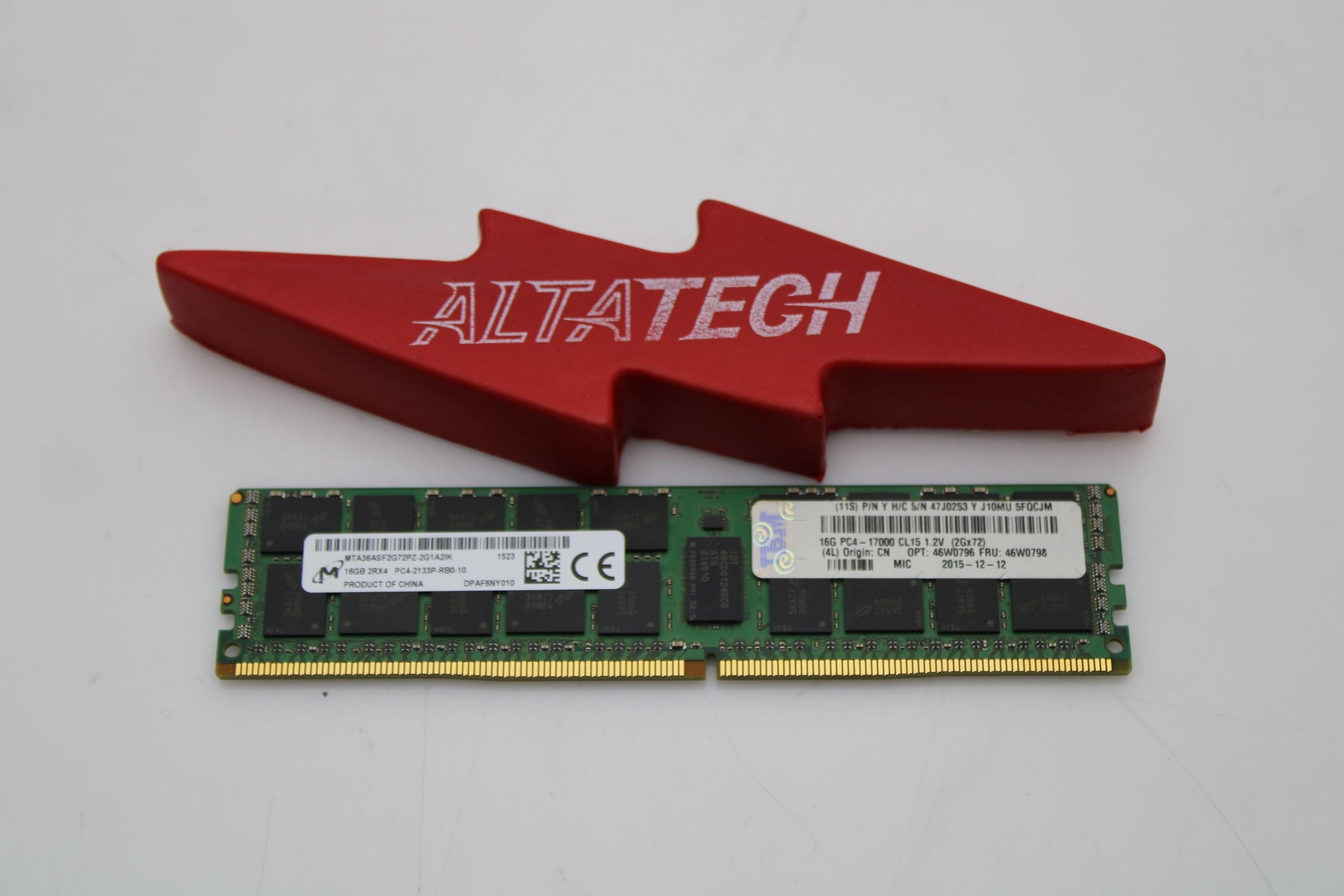 IBM 46W0796 16GB PC4-17000P DDR4-2133 2RX4 ECC