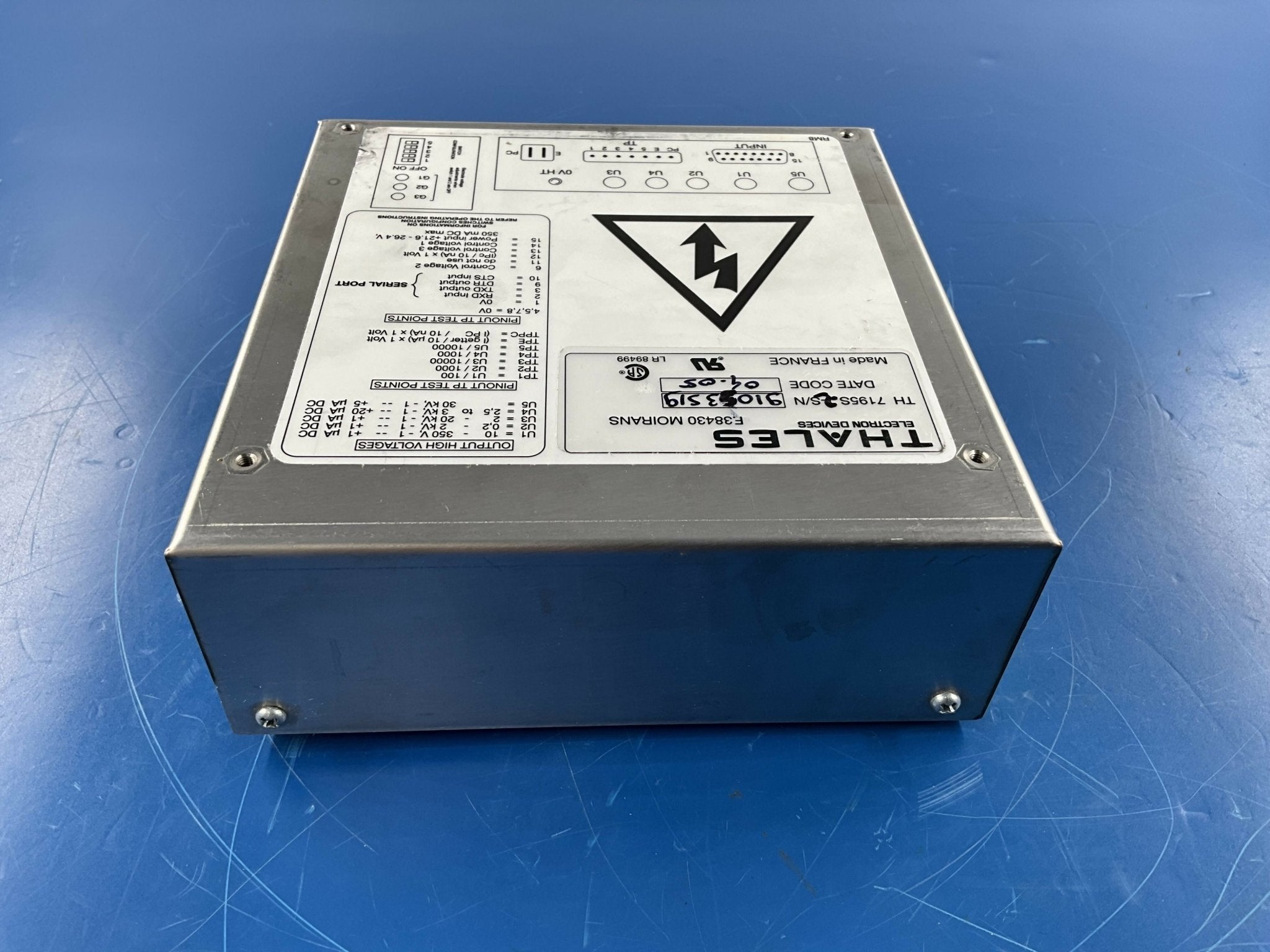 Image Intensifier HV Power Supply (TH-7195S-2) THALES