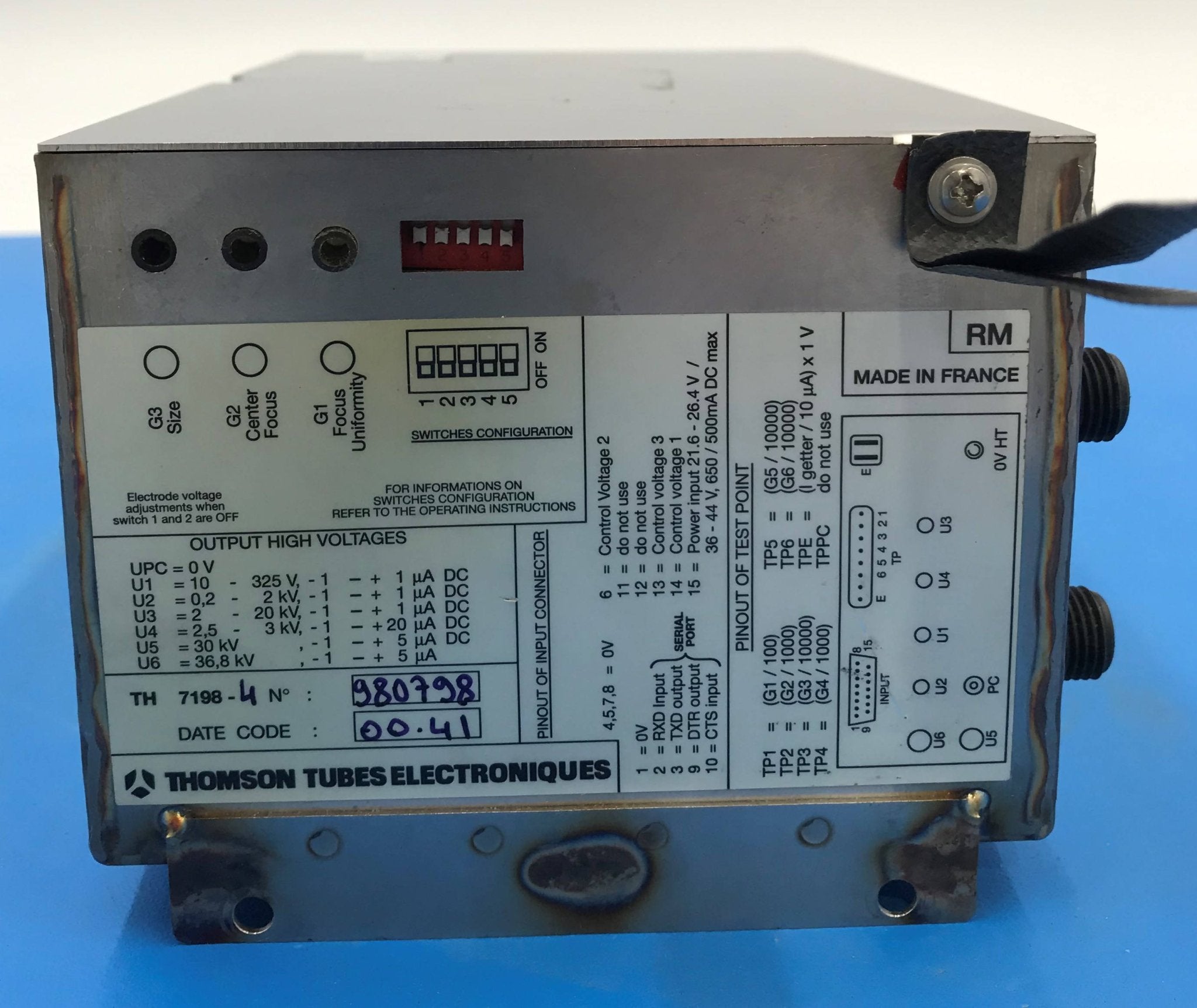 Image Intensifier HV Power Supply (TH-7198-4Thales