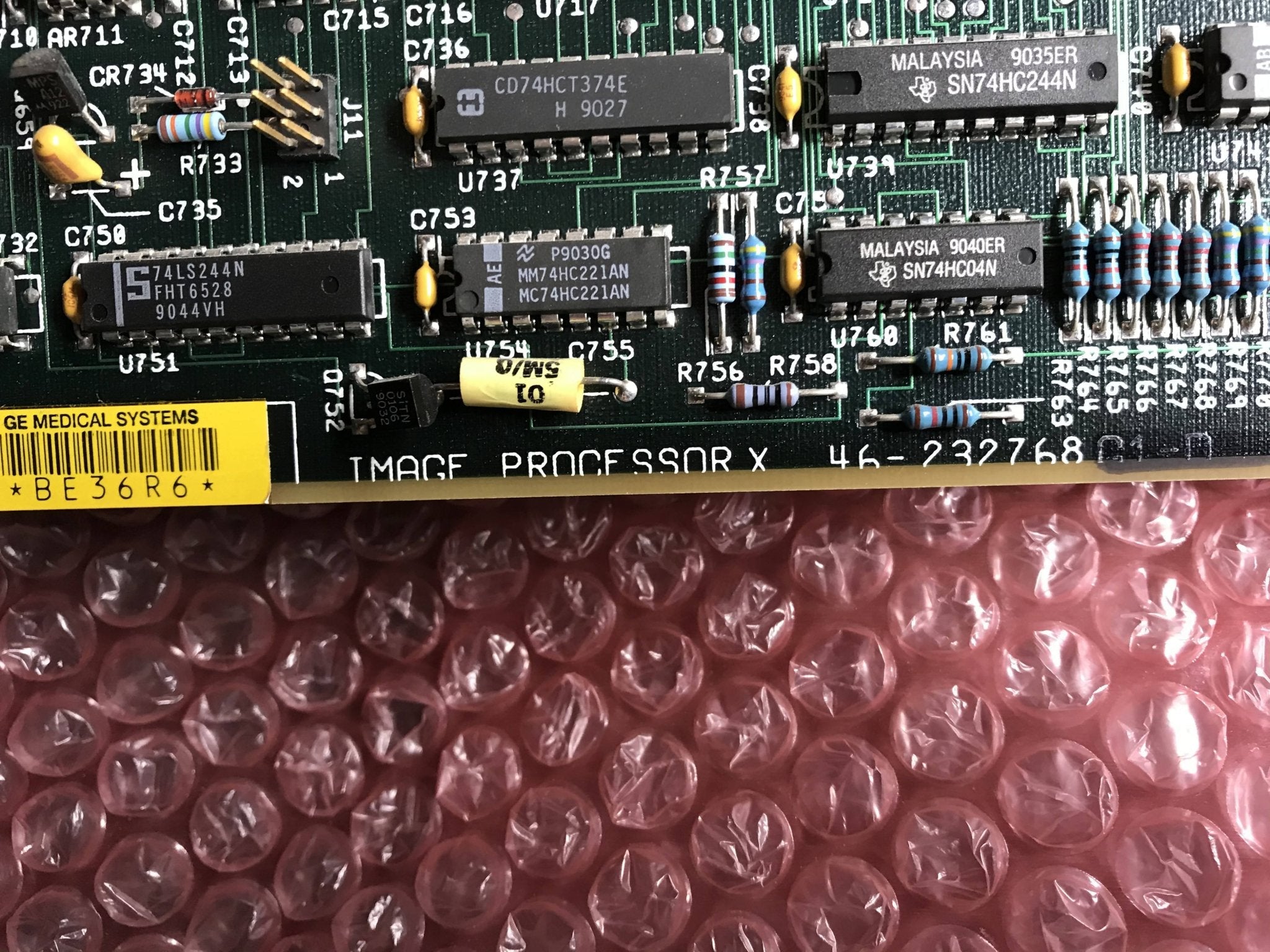 Image Processor X (46-232768 G1-D GE Advantx