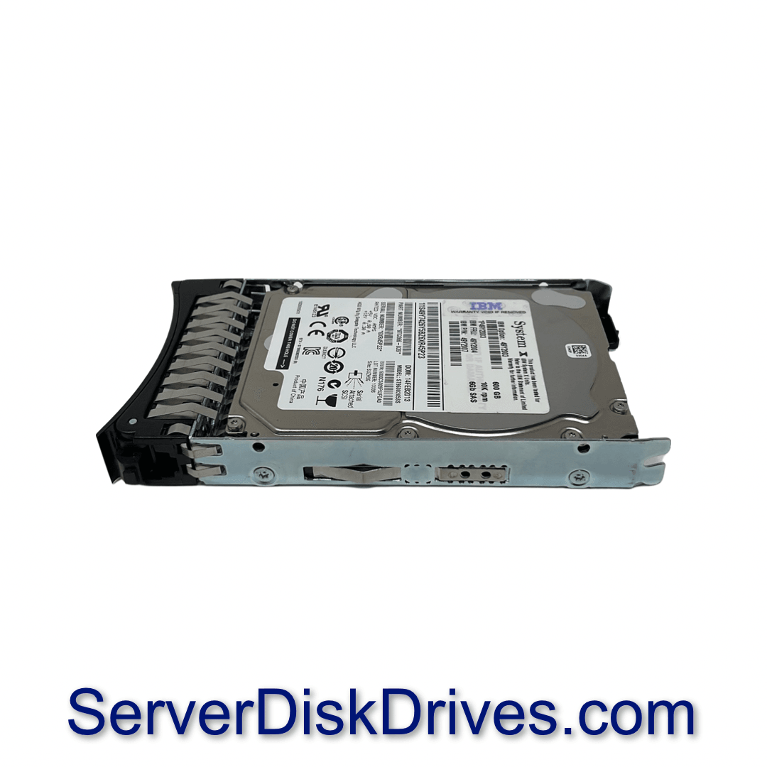 49Y2004 IBM 600GB 10K 6G 2.5in SAS Hard Drive