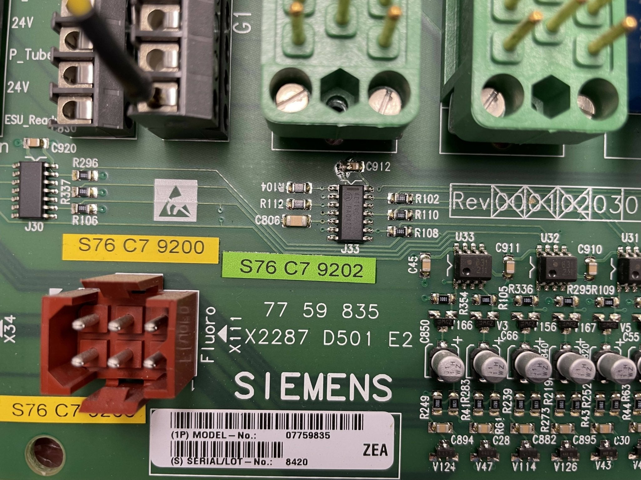 Interface Board D501 (07759835 Siemens