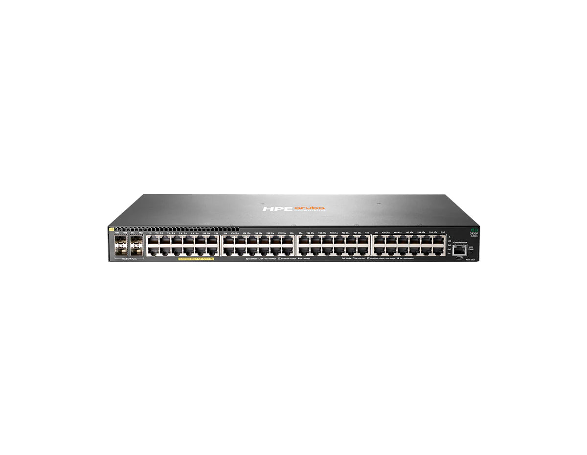 HPE Aruba Networking JL262A 2930F 48G PoE+ 4SFP Switch