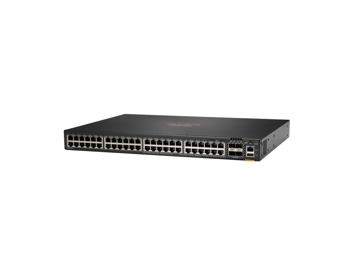 HPE Aruba Networking JL728A 6200F 48G Class4 PoE Switch 4SFP+ 740W