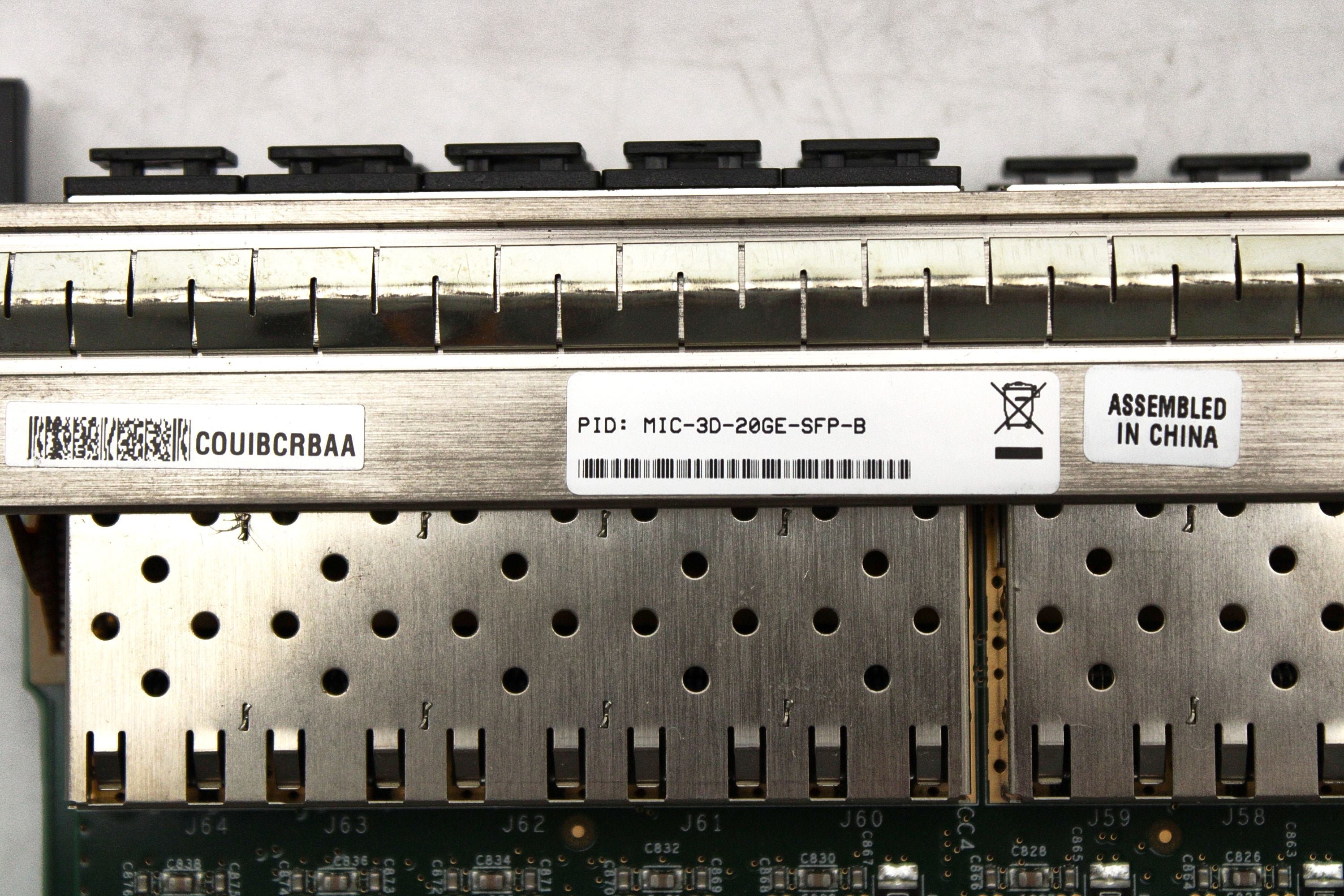 Juniper Networks MIC-3D-20GE-SFP 20 Port Gigabit Ethernet InterFace Ca