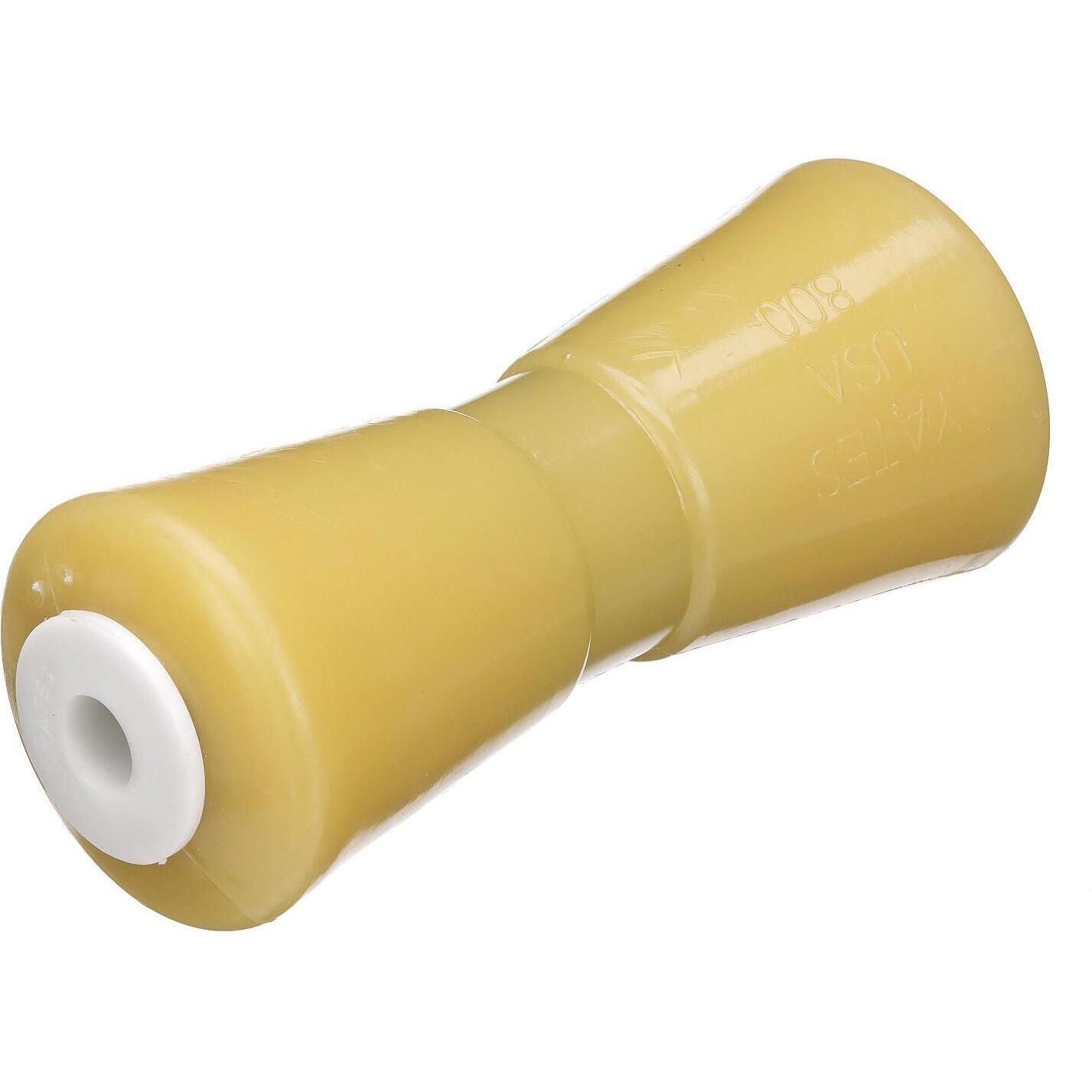 Seachoice 56420 Non-Marking TP Yellow Rubber Keel Roller With 5/8" ID Hole