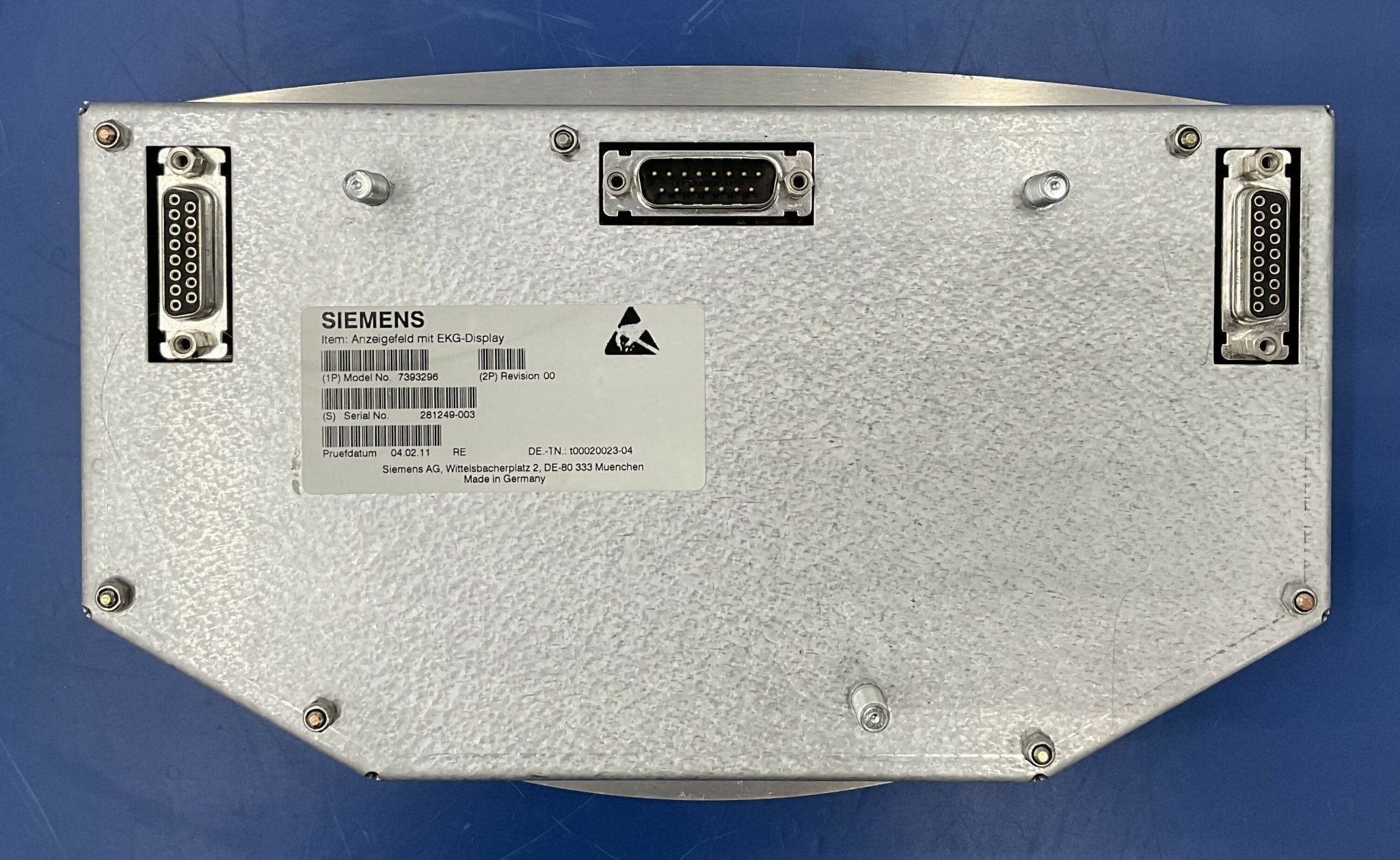 KEYBOARD_UPPER_CARDIAC (07393296/7393296 SIEMENS