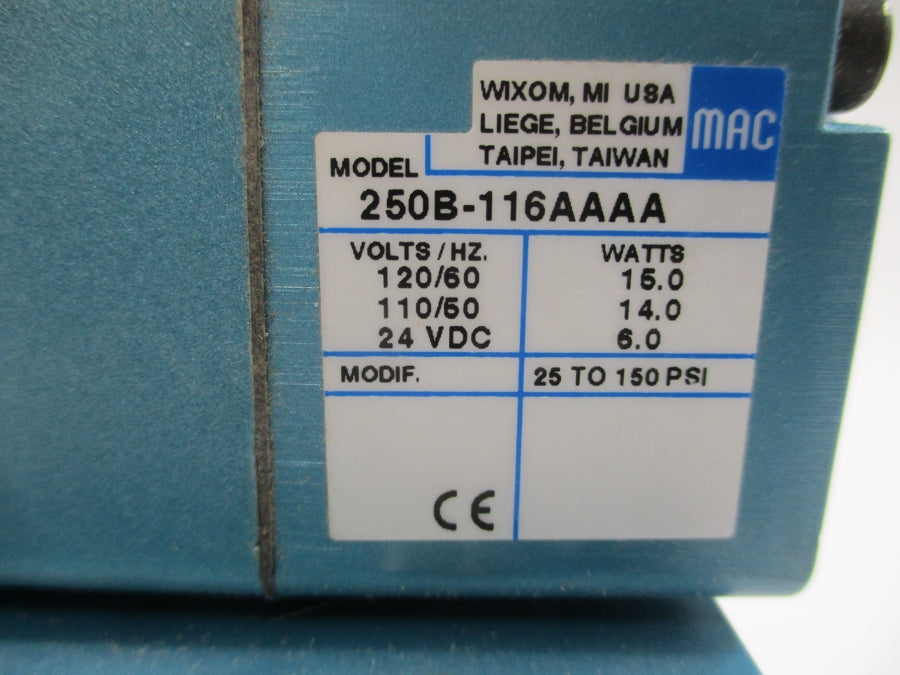 MAC 57D-32-116AA 110/120V 25-150PSI NSNP
